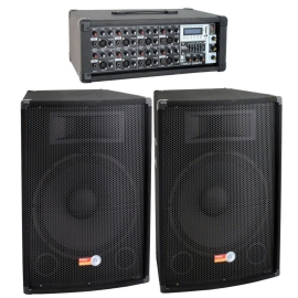 Free Sound Force Kit-2815QMP3 Звукоусилительный комплект, 200 Вт.