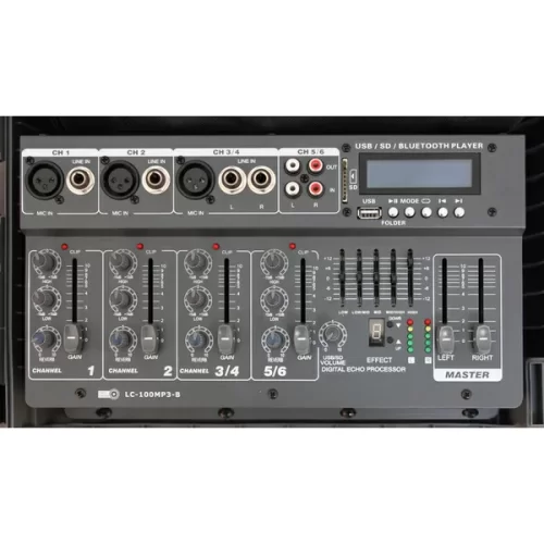 Free Sound LC-100MP3-B Звукоусилительный комплект, 100 Вт.