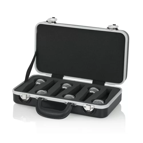GATOR GM-6-PE Пластиковый кейс для шести ручных микрофонов