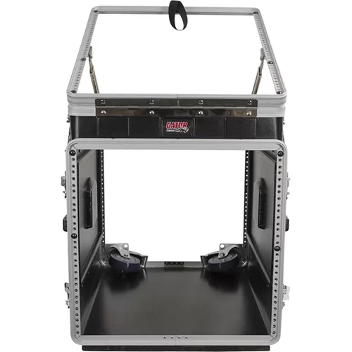 Gator GRC-12x10PU Рэковый кейс,пластик,черный,12U верх, 10U низ