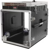 Gator GRC-12x10PU Рэковый кейс,пластик,черный,12U верх, 10U низ
