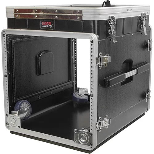 Gator GRC-12x10PU Рэковый кейс,пластик,черный,12U верх, 10U низ