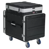 Gator GRC-12x10PU Рэковый кейс,пластик,черный,12U верх, 10U низ
