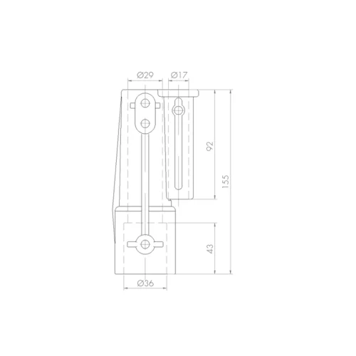 GUIL ADT-26 Многофункциональный адаптер с Ø35 мм на Ø29 мм и Ø17 мм