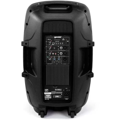 Gemini AS-2115BT-LT Активная АС, 1000 Вт., 15", MP3, Bluetooth, подсветка