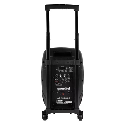 Gemini AS-10TOGO Портативная АС, 300 Вт., 10", MP3, Bluetooth