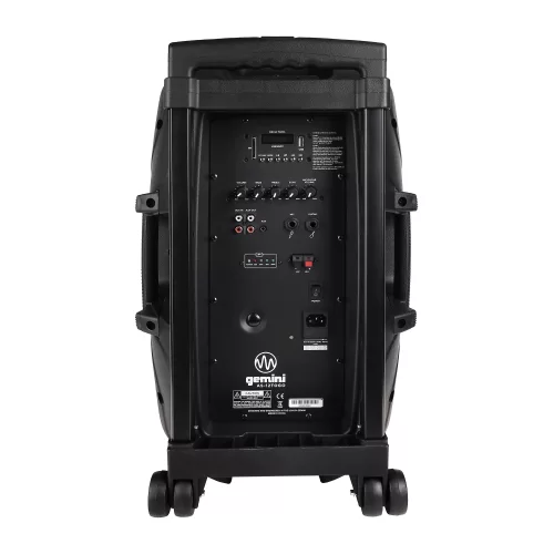 Gemini AS-12TOGO Портативная АС, 400 Вт., 12", MP3, Bluetooth