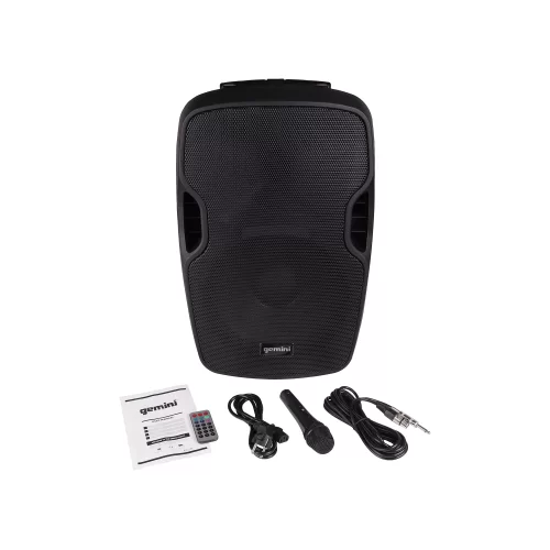 Gemini AS-12TOGO Портативная АС, 400 Вт., 12", MP3, Bluetooth