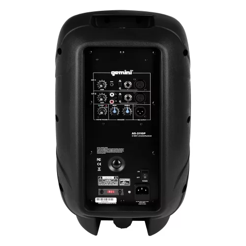 Gemini AS-2110P Активная АС, 400 Вт., 10"