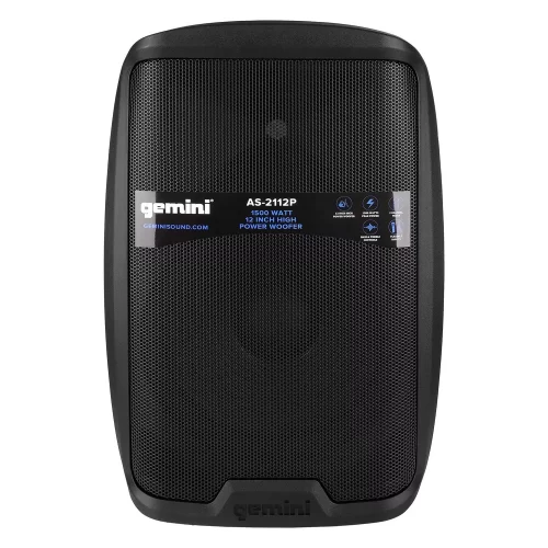 Gemini AS-2112P Активная АС, 800 Вт., 12"