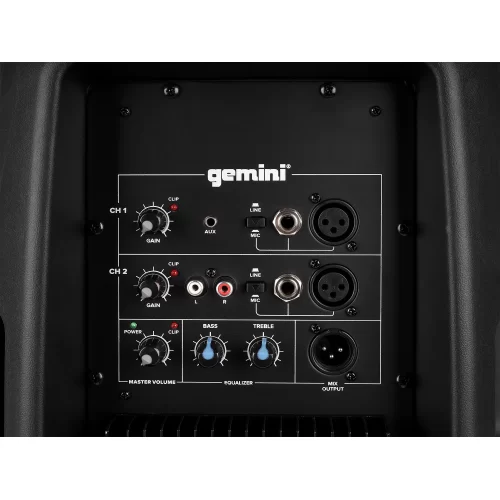 Gemini AS-2112P Активная АС, 800 Вт., 12"