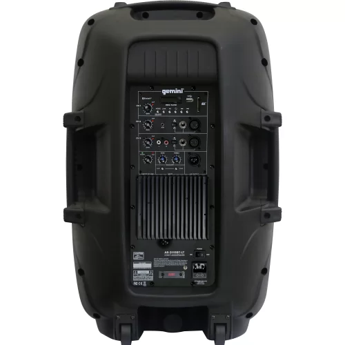 Gemini AS-2115BT-LT Активная АС, 1000 Вт., 15", MP3, Bluetooth, подсветка