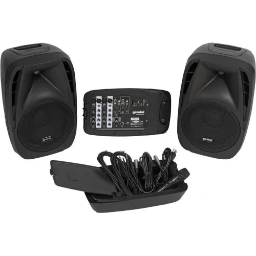 Gemini ES-210MXBLU-ST Звукоусилительный комплект, 600 Вт., MP3, Bluetooth
