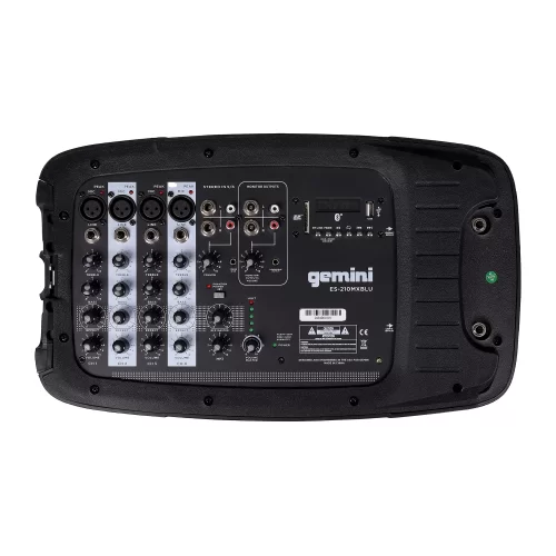 Gemini ES-210MXBLU-ST Звукоусилительный комплект, 600 Вт., MP3, Bluetooth