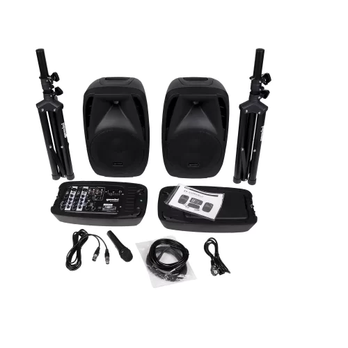 Gemini ES-210MXBLU-ST Звукоусилительный комплект, 600 Вт., MP3, Bluetooth