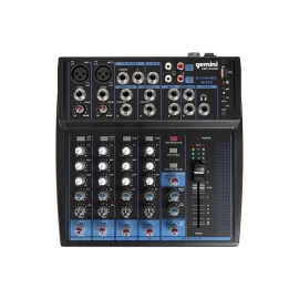 Gemini GEM-08USB 8-канальный микшер, MP3, Bluetooth