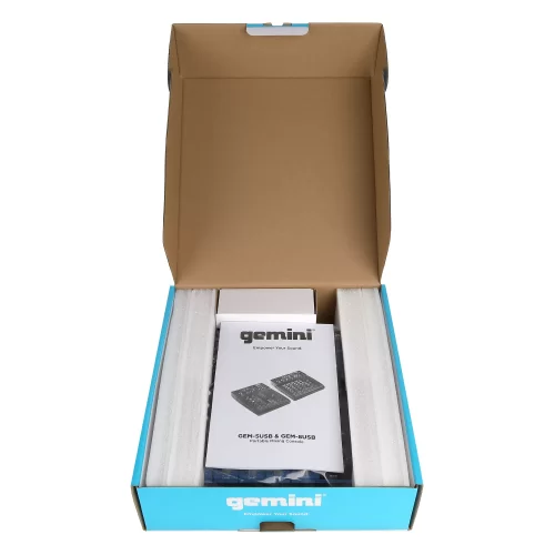 Gemini GEM-08USB 8-канальный микшер, MP3, Bluetooth