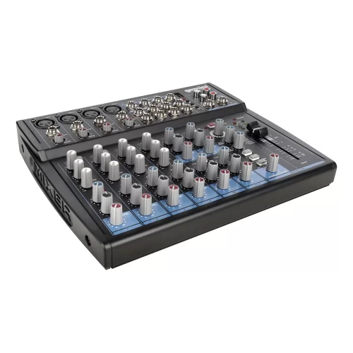 Gemini GEM-12USB 8-канальный микшер, FX, MP3, Bluetooth