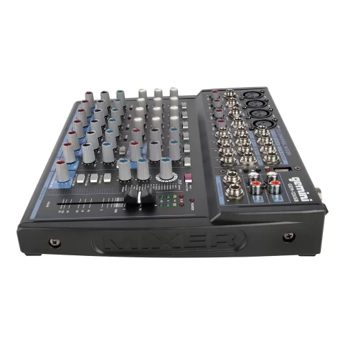 Gemini GEM-12USB 8-канальный микшер, FX, MP3, Bluetooth