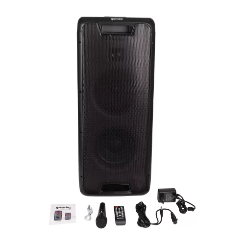 Gemini GLS-880 Портативная АС, 100 Вт., 2х8", MP3, Bluetooth