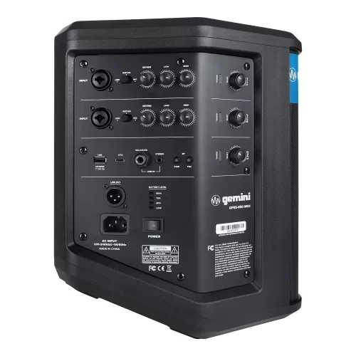 Gemini GPSS-650 MKII Портативная АС, 200 Вт., 6,5", Bluetooth