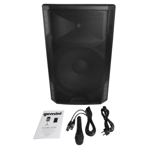 Gemini GSP-5500 Активная АС, 1100 Вт., 15", Bluetooth