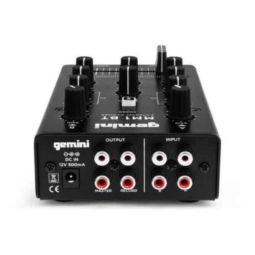 Gemini MM1BT 2-канальный DJ-микшер, Bluetooth
