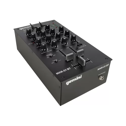 Gemini MXR-01BT 2-канальный DJ-микшер, Bluetooth