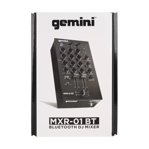 Gemini MXR-01BT 2-канальный DJ-микшер, Bluetooth