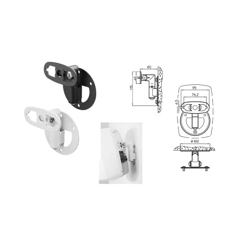 Genelec 8000-422B Настенное крепление для мониторов 8010-8030, 8320-8330, 8331, 4010-4030