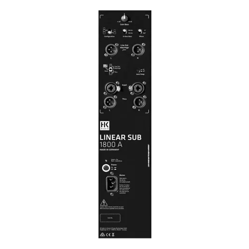 HK Audio L Sub 1800A Активный сабвуфер, 1200 Вт., 18"