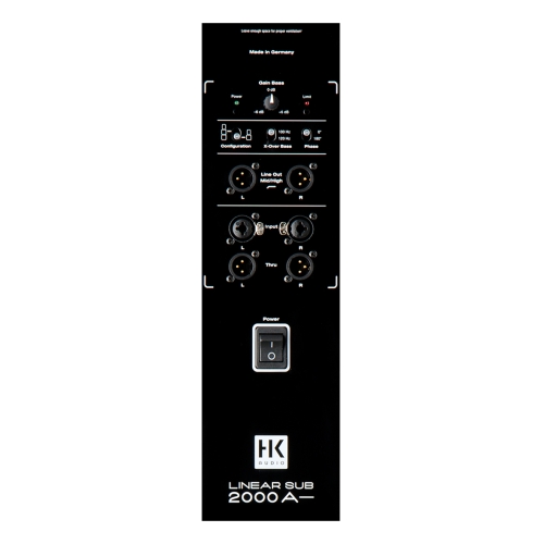 HK Audio L Sub 2000 A Активный сабвуфер, 1200 Вт., 2х12 дюймов