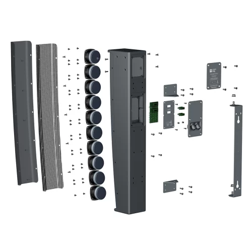 HK Audio P10j Звуковая колонна, 600 Вт., 16 Ом, 10х3", IP66