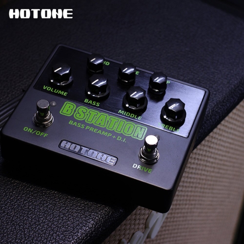 Hotone B Station-Black Edition Напольный предусилитель для бас-гитары