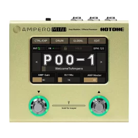 Hotone Ampero Mini (Mustard) Гитарный процессор эффектов