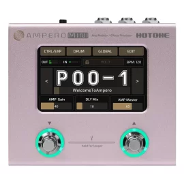 Hotone Ampero Mini (Purple Taro) Гитарный процессор эффектов