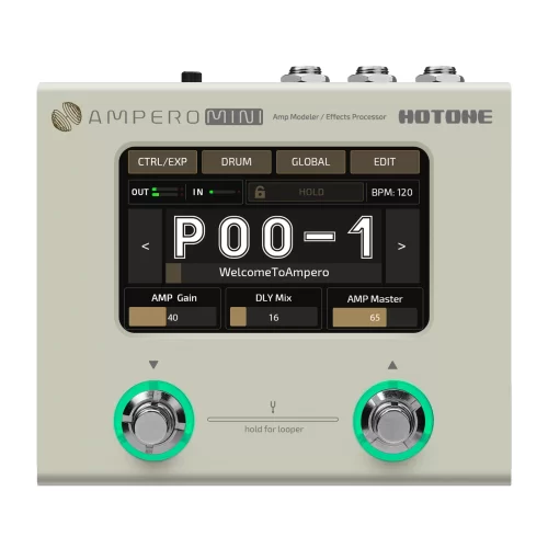 Hotone Ampero Mini (Vanilla) Гитарный процессор эффектов