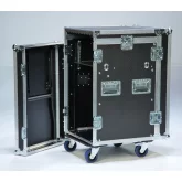 Имлайт RCC9-550-K10U-180-12U-2TR Рэковый кейс-стол 12U с верхней наклоняемой консолью 10U, глубина 550 мм