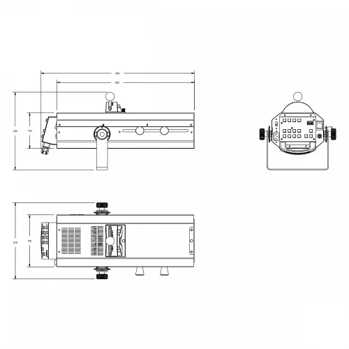Involight LEDFS75 LED следящяя пушка 75 Вт. WHITE