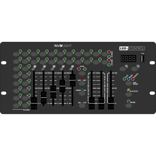 Involight LEDControl Светодиодный контроллер DMX512, 16 приборов до 10 каналов
