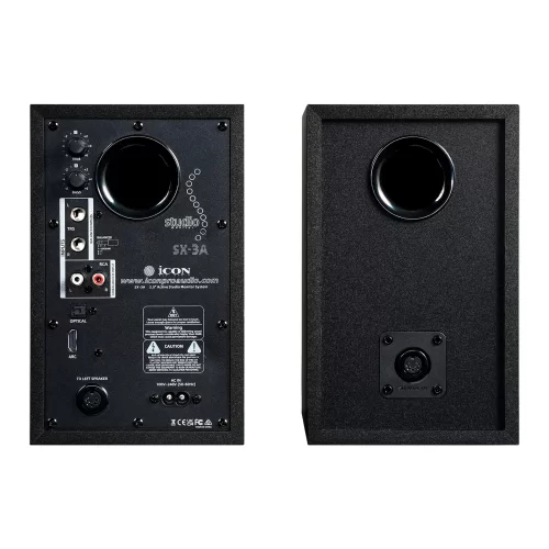 Icon SX-3A Студийные мониторы, 30 Вт., 4", Bluetooth, пара