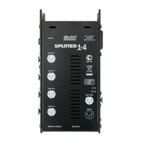 Имлайт SPLITTER 1-4-PwC Сплиттер DMX, 1х4