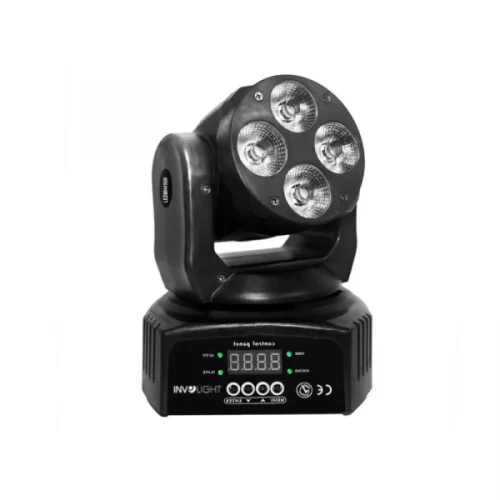 Involight LEDMH416W Вращающаяся голова WASH 4х10 Вт., RGBWA+UV