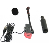 Invotone ISM500 Конденсаторный микрофон прищепка для духовых инструментов