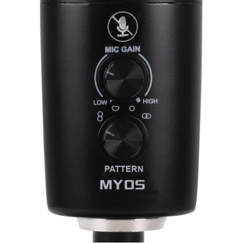 Invotone MYOS USB-микрофон, 4 диаграммы направленности