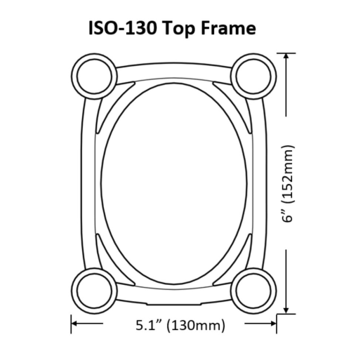 IsoAcoustics ISO-130 Антивибрационные подставки под мониторы, пара