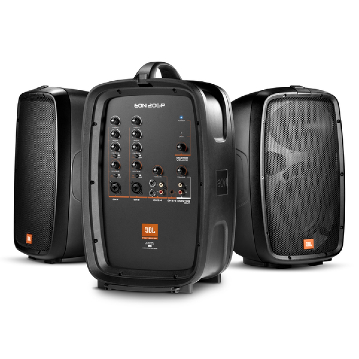 Комплект акустики jbl. JBL eon206p. Акустическая система JBL eon206p. JBL eon208p. JBL Eon 510.