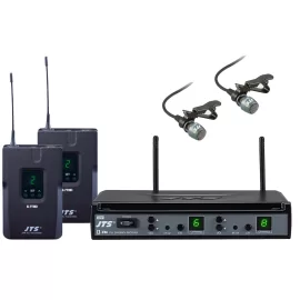 JTS E-7Du/E-7TBD+CM-501 Радиосистема с 2 передатчиками и петличными микрофонами