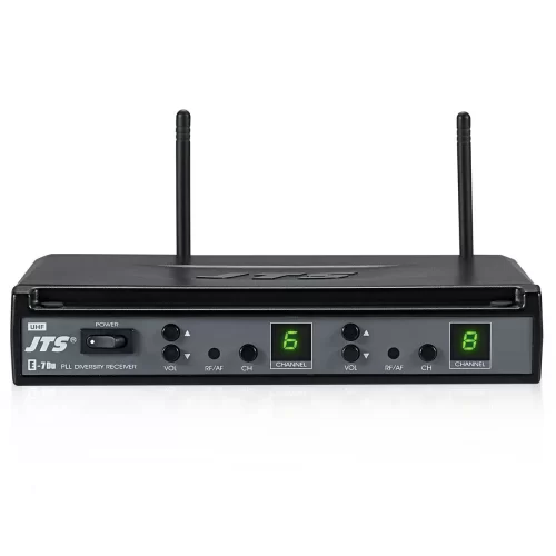 JTS E-7Du/E-7TBD+CM-501 Радиосистема с 2 передатчиками и петличными микрофонами
