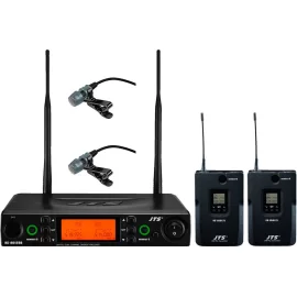 JTS RU-8012DB/RU-850LTB+CM-501 Радиосистема с двумя петличными микрофонами